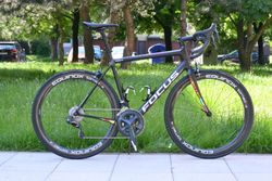 FOCUS Izalco Race-Ultegra Di2,karbonová kola Equinox Tornado X 50.Velikost L-570mm