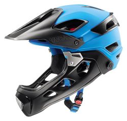 Integrální přilba UVEX JAKKYL HDE, BLUE-BLACK MAT