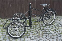 Rikša Pashley – nákladní kolo - cargo kolo – tříkolka