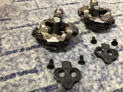 pedaly shimano xtr m9000+nove kufry