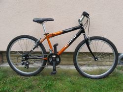 levné zánovní 24" dětské kolo