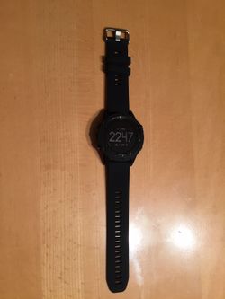 Garmin Fenix 5 Sapphire Black Optic, Black band.