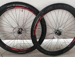 Zapletena kola Focus Concept EX + Plaste Continental Race King