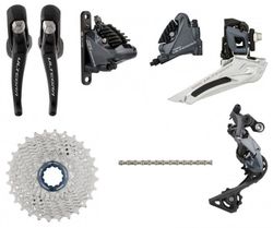 Shimano Ultegra R8000 hydraulická sada bez klik