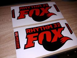 polepy na vidlici FOX RHYTHM 32, originál, nové