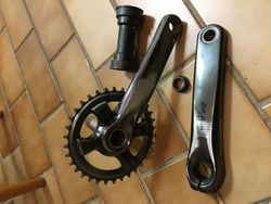 Shimano XTR FC-M9000 + xtr střed