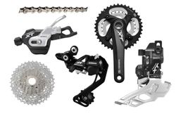 Sada Shimano XT 2x10, 11-36, 10 ti rychlostní, ZAMLUVENO
