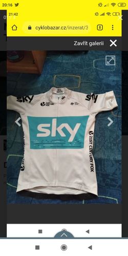 Dres a kraťasy Team Sky