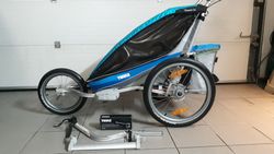 Thule Chariot CTS CX1 blue +++ kotoucove brzdy