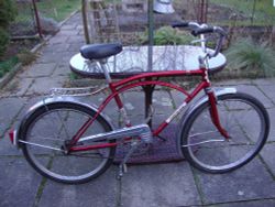 Retro kolo Velamos Super Deluxe 60-70 roky český Schwinn top