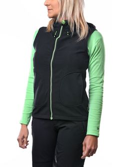 DÁMSKÁ SOFTSHELL VESTA REJOICE BLACK XS-S-M-L NOVÁ 4BARVY