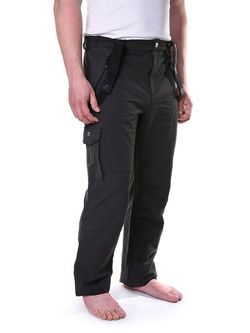 PÁNSKÉ SOFTSHELL KALHOTY REJOICE BLACK L-XL NOVÉ