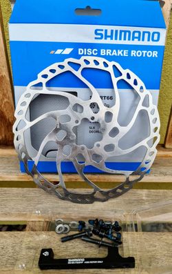 Prodám kotouč Shimano SLX 205 a přední adaptér