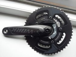 Kliky S-Works + wattmetr Power2max