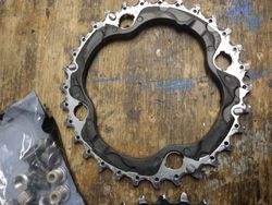 Převodníky Shimano XT 40/30/22
