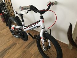 Superior team 16”, 85-110cm, 3-5 let, přídavná kolečka