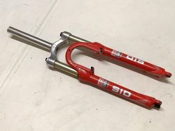 Vzduchová vidlice Rock Shox SID, zdvih 100mm, sloupek 20.4cm, funkční