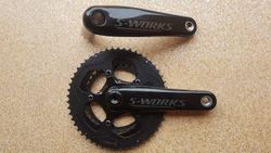 kliky Specialized SW POWER CRANKS DUAL TARBLK 172.5