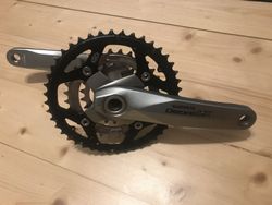 Kliky Shimano Deore LX typ FC-M580, 170mm, 44-32-22