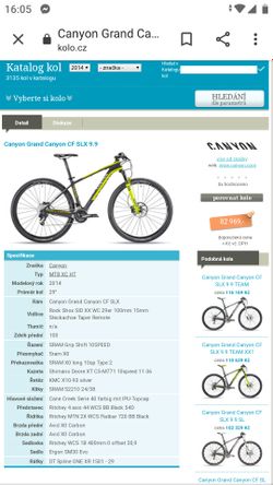 GRAND CANYON CF SLX 9.9