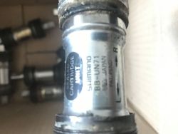 MTB střed Shimano Deore XT BB-UN72 nebo BB-UN71 různé délky