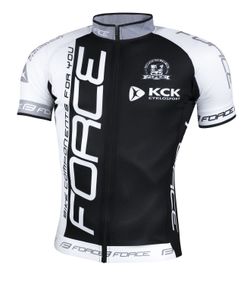 Nabídka: dres FORCE TEAM18 krátký rukáv černo-bílý 3XL