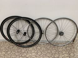 Campagnolo VETNO a Campagnolo VELOCE (ráfek Mavic Open Pro)