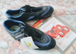 Cyklistické tretry Shimano SH-R071 vel. 42 vč. zarážek - nevhodná velikost