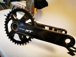 Wattmetr INPEAK kliky Shimano XT M8000 175mm