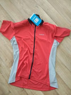 dres Jersey Shimano Loose Fit Full Zip Red And Grey - vel. L
