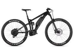 Celoodpružené elektrokolo GHOST Hybride SLAMR S1.7+ AL U night black / urban gray / iridium silver M