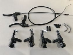 V-Brake brzdy a brzdové páky Tektro