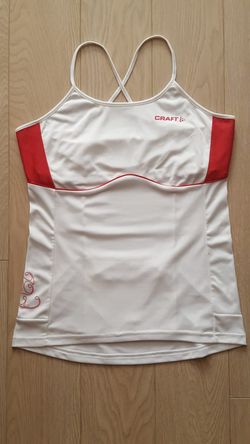 Cyklo dres bez rukávů Craft