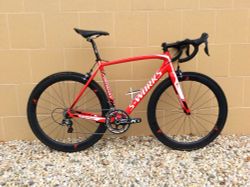 Specialized S-WORKS Tarmac SL4, Shimano Ultegra 2x11, karbonová kola 50 mm v ceně, doklady