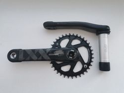 SRAM XX1 DUB SL, kliky + převodník 36T