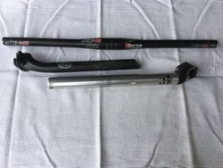 Sedlovka Fort carbon 164g a Kalloy UNO