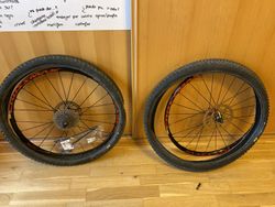 Mavic Crossmax Elite Red WTS 27,5" vypletená kola 2017