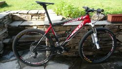 Karbonové Ridley na 27,5 kolech 10kg za 18990kč