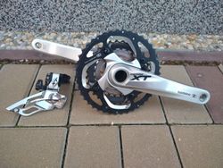 Kliky Shimano XT 3x10 175mm
