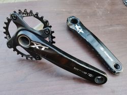 kliky Shimano XT 180mm