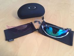 Brýle OAKLEY Radar EV Path Polished White /Prizm Sapphire Team Colors - minimálne jazdené
