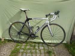 Celokarbonový Corratec vel.56, Shimano Ultegra, kola Mavic Aksium, Výborný stav!