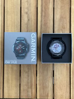Garmin Fenix5 Plus Sapphire Black Black Band