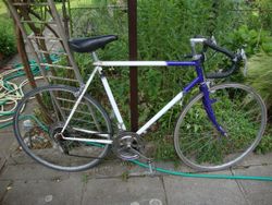 Silniční retro kolo Favorit rám 58 cm na postavu 183-191 cm