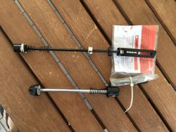 Rychloupinak Shimano DEORE XT přední a CODA zadní NOVÉ
