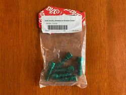 Šrouby do představce Shadow Green 11x7 mm