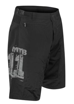 Force F MTB-11 s odnímateknou vložkou, černé, XL