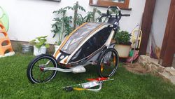 Chariot Thule CX1 cyklovozík s přísl.