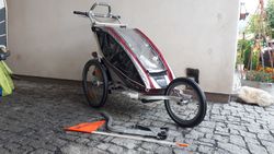 Chariot Thule CX1 cyklovozík s přísl. (kotoučové brzdy)