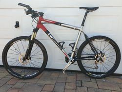 MTB Pells Razzer Race XT 26" vel.XL - zadní stavba carbon
